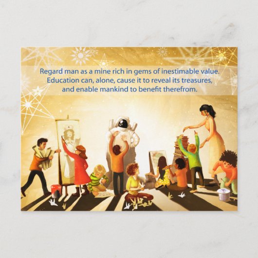 Onderwijs Briefkaart (Voorkant)