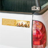 Onderwijs Bumpersticker (Op Truck)