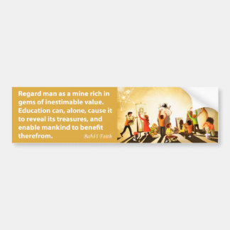 Onderwijs Bumpersticker