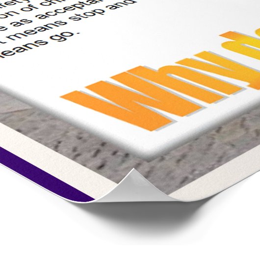 Onderwijs, burgerschap Waarom hebben we wetten nod Poster (Hoek)