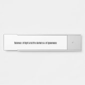 Onderwijs Deurbordje (Voorkant)