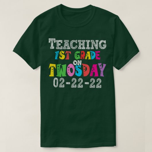 Onderwijs eerste graad op 22 februari 2022 t-shirt (Design voorkant)