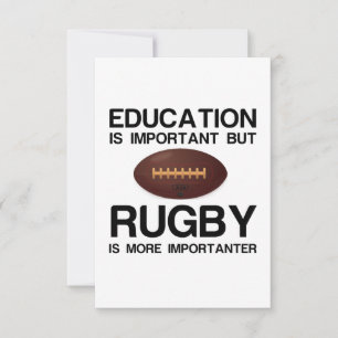 Onderwijs en rugby kaart