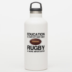 Onderwijs en rugby sticker