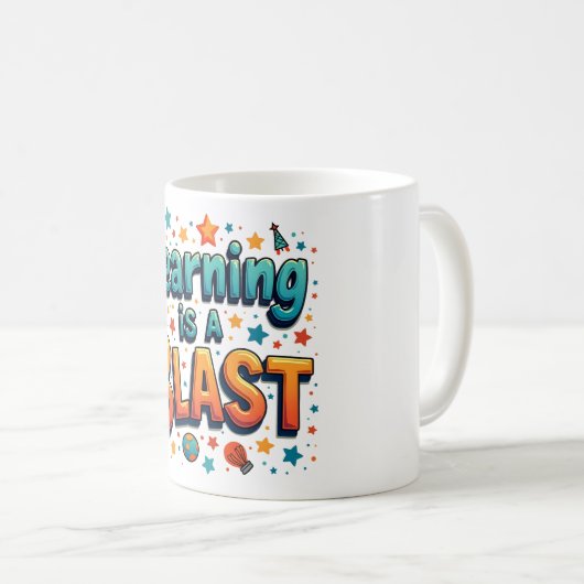 Onderwijs Fun - no1 Koffiemok (Voorkant rechts)