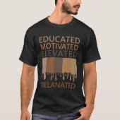 Onderwijs Gemotiveerd Verhoogd GeMelaneerd T-shirt (Voorkant)