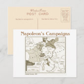 Onderwijs, geschiedenis, napoleon, Midden-Europa 1 Briefkaart (Voorkant / Achterkant)