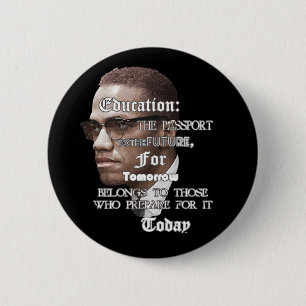 Onderwijs: Het paspoort Ronde Button 5,7 Cm