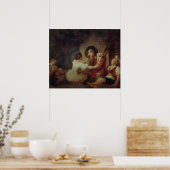 Onderwijs is alles, c.1780 poster (Keuken)