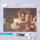 Onderwijs is alles van Jean Honore Fragonard Tissuepapier (Craft)