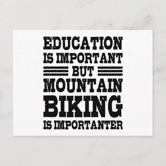 ONDERWIJS IS BELANGRIJK FEFFICIËNTIEBICIËNTEN BRIEFKAART (Voorkant)