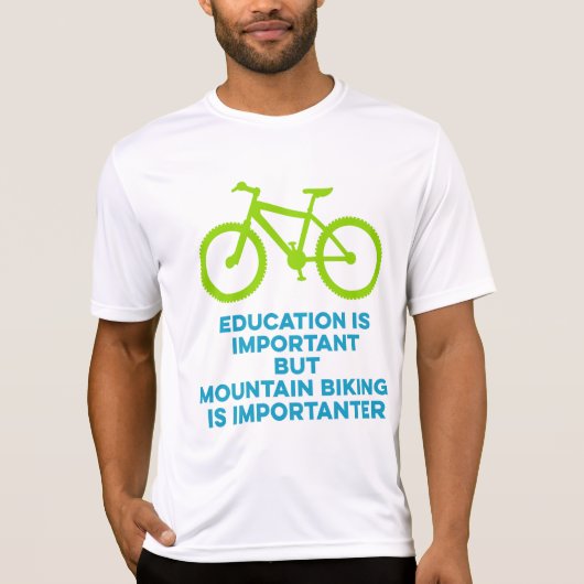 Onderwijs is belangrijk ... (kleurenbeeld) t-shirt (Voorkant)