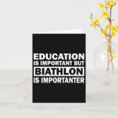 Onderwijs is belangrijk, maar Biatlon is belangrij Kaart (Gele Bloem)