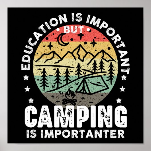 Onderwijs is belangrijk, maar de campagne is belan poster (Voorkant)