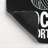 Onderwijs is belangrijk, maar haken is belangrijk muismat (Hoek)