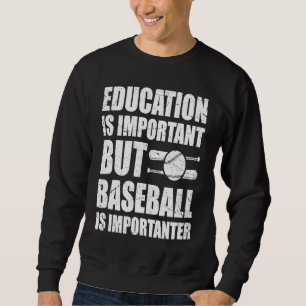 Onderwijs is belangrijk, maar honkbal is belangrij trui