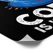 Onderwijs is belangrijk, maar koffie is belangrijk poster (Hoek)