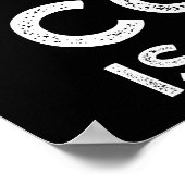 Onderwijs is belangrijk, maar koken is belangrijk poster (Hoek)