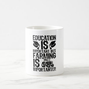 Onderwijs is belangrijk, maar landbouw is belangri koffiemok