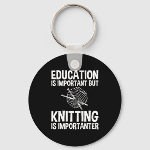 Onderwijs is belangrijk, maar sport is belangrijk sleutelhanger