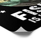 Onderwijs is belangrijk maar Vist belangrijk Poster (Hoek)