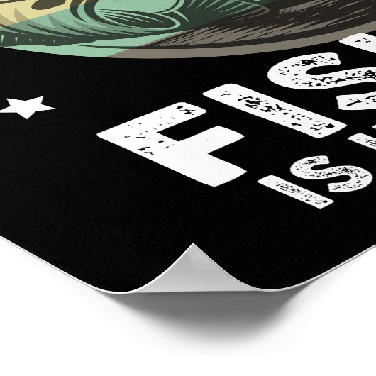 Onderwijs is belangrijk maar Vist belangrijk Poster (Hoek)