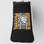 Onderwijs is belangrijk, maar volleybal is belangr golfheadcover (Draai 90)