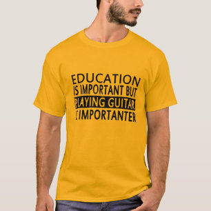onderwijs is belangrijk; t-shirt