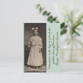 Onderwijs is de sleutel om de gouden deur open te  briefkaart (Staand voorkant)