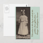 Onderwijs is de sleutel om de gouden deur open te  briefkaart (Voorkant / Achterkant)