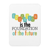 Onderwijs is de stichting magneet (Verticaal)