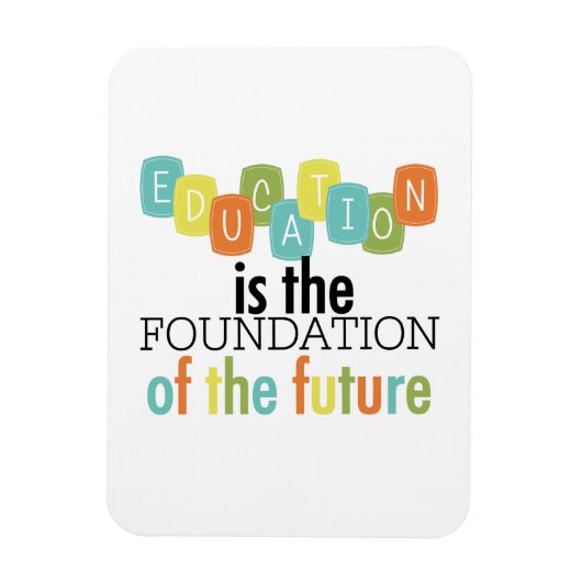 Onderwijs is de stichting magneet (Verticaal)