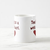 Onderwijs is een werk van het citaat van de hartkl koffiemok (Center)