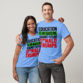 Onderwijs is het vaccin - Feministisch geschenk T-shirt (Unisex)