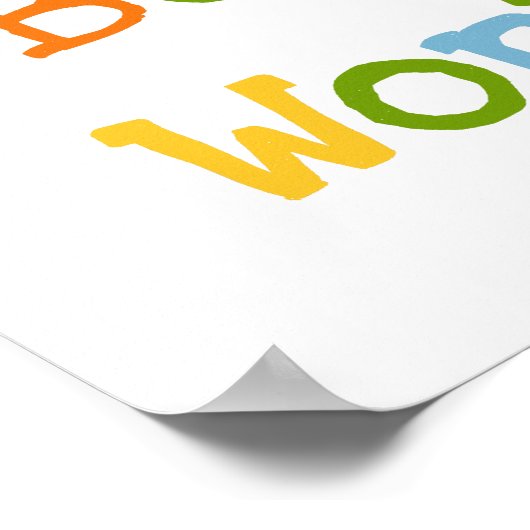 Onderwijs is het waard poster (Hoek)