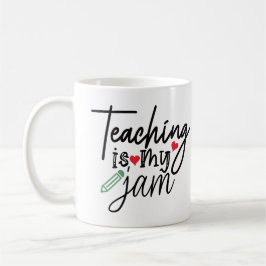 Onderwijs is mijn jam koffiemok