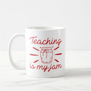 Onderwijs is mijn jam koffiemok