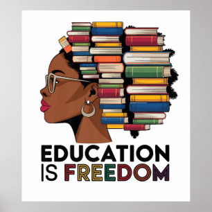 Onderwijs is Vrijheid Poster