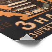 Onderwijs is vrijheid - Sovjetpropaganda Poster (Hoek)