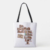 Onderwijs is vrijheid tote bag (Achterkant)