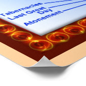 Onderwijs, jodendom, joodse festivals poster (Hoek)