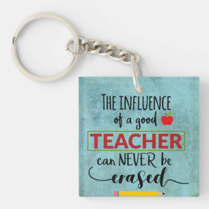 Onderwijs kan nooit worden gewist sleutelhanger
