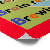 Onderwijs Leren ontwerpen in gemengde kleuren Poster (Hoek)