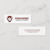 Onderwijs Logo Mini Visitekaartje (Voorkant / Achterkant)