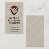 Onderwijs Logo Visitekaartje (Voorkant / Achterkant)