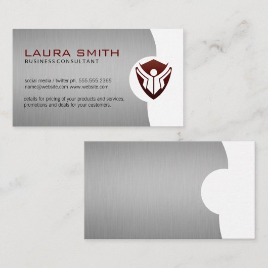 Onderwijs Logo Visitekaartje (Voorkant / Achterkant)