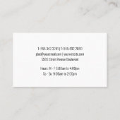 Onderwijs Logo Visitekaartje (Achterkant)