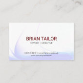 Onderwijs Logo Visitekaartje (Achterkant)