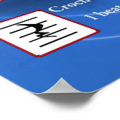 Onderwijs, muziek, notatie poster (Hoek)