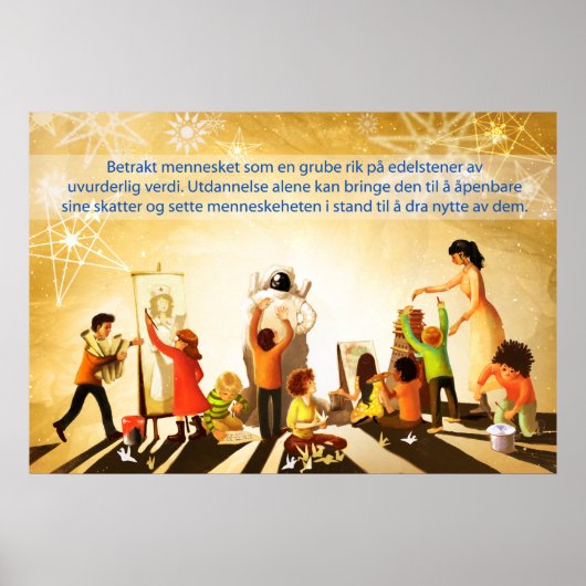 Onderwijs (Noors) Poster (Voorkant)